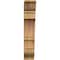 Ekena Millwork Balboa Traditional Smooth Bracket, Western Red Cedar, 5 1/2"W x 22"D x 30"H BKT06X22X30BOA01SWR - alternate 3